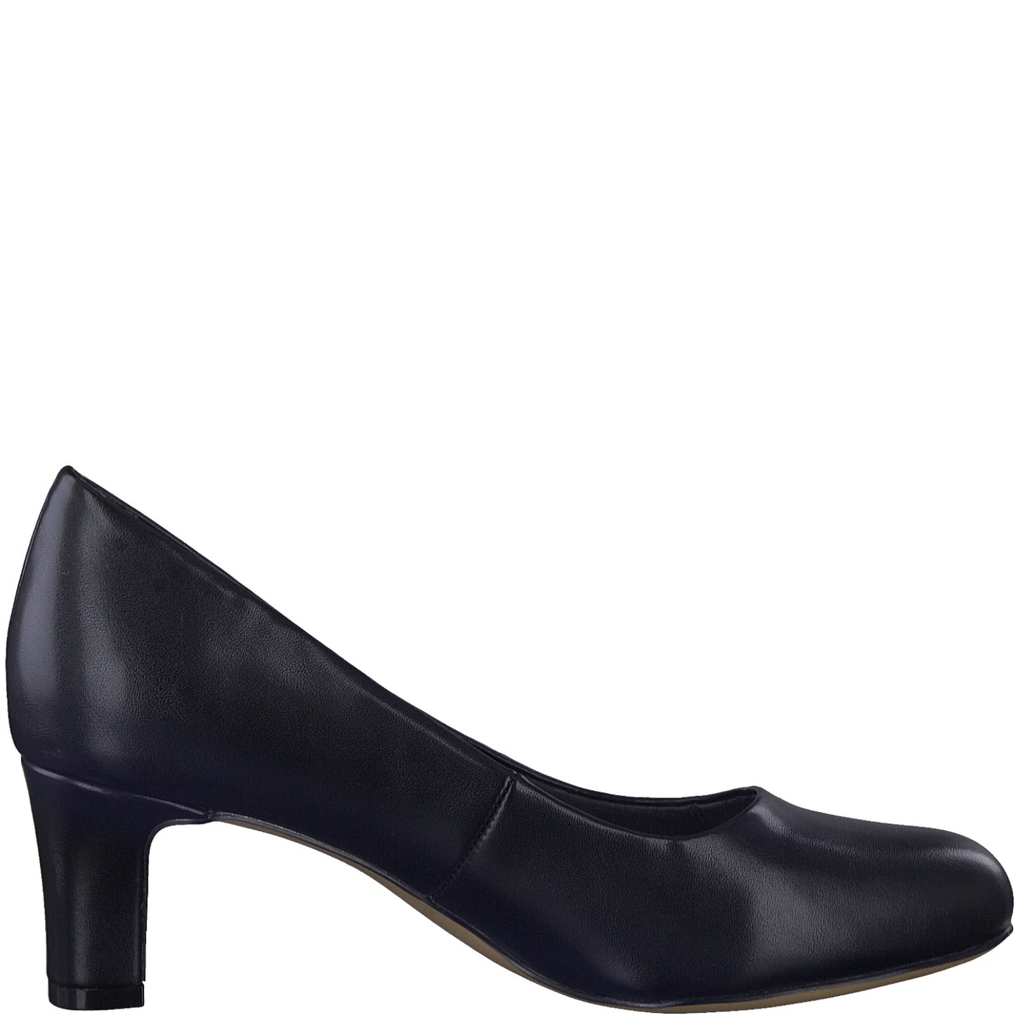 Jana Classic Wide fit Court shoe BLACK 22472-41-001