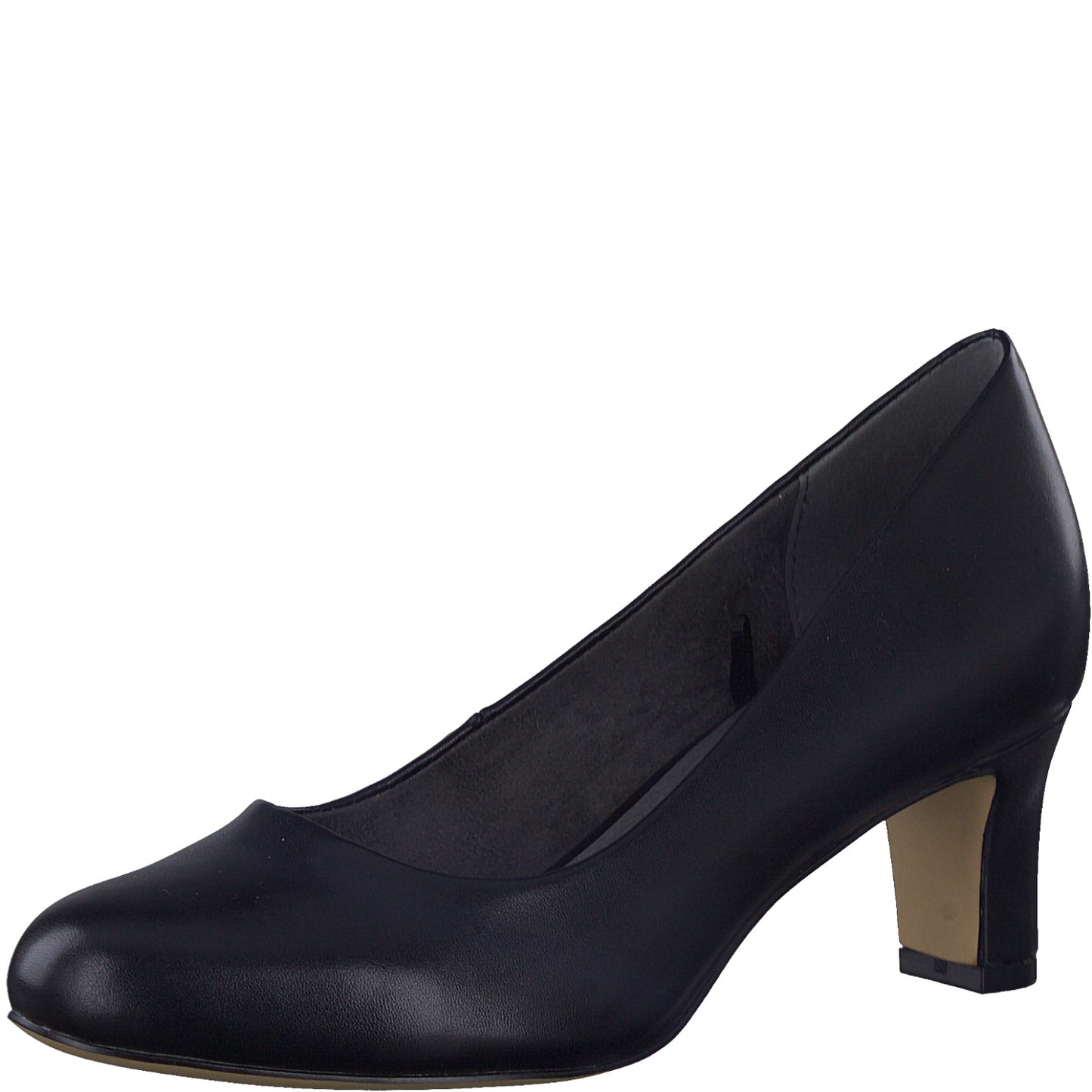 Jana Classic Wide fit Court shoe BLACK 22472-41-001