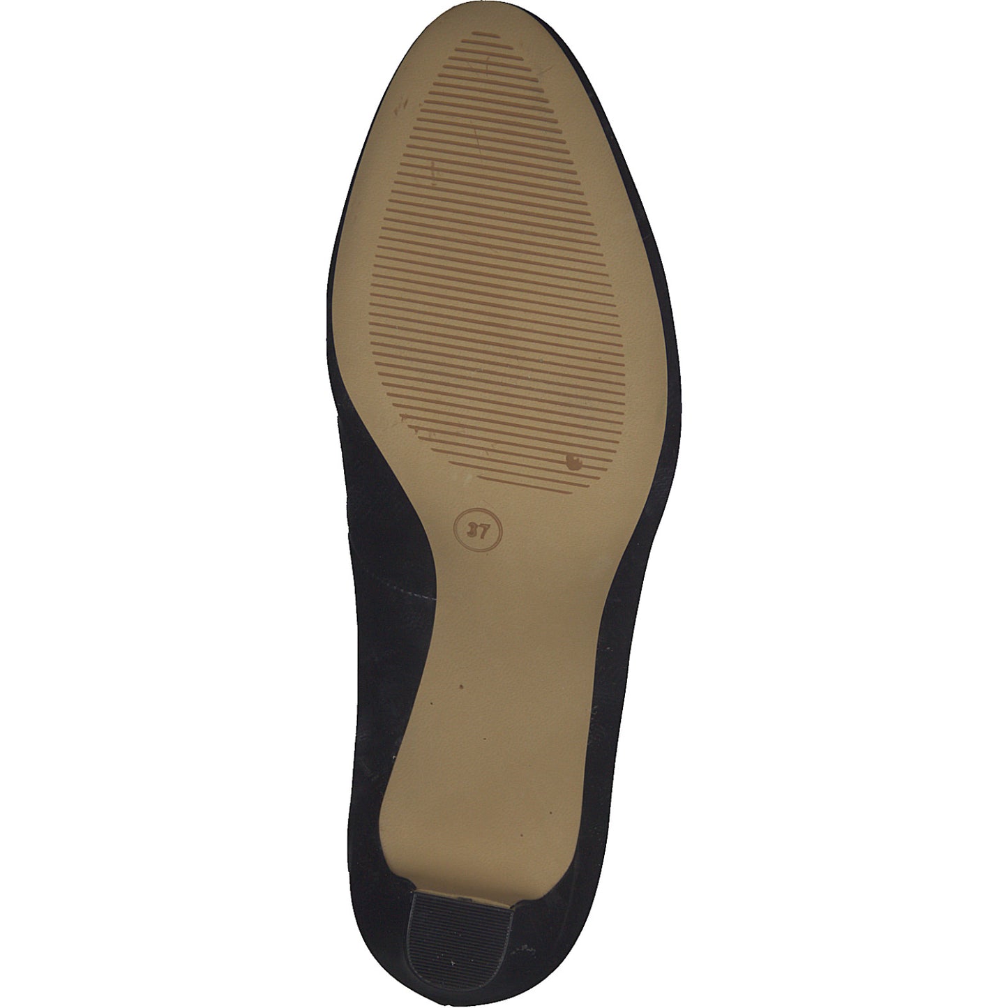 Jana Classic Wide fit Court shoe BLACK 22472-41-001