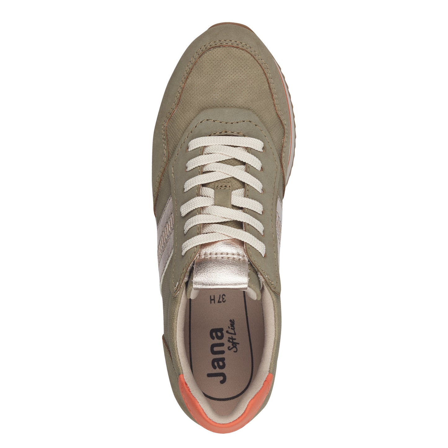 Jana 23762 SAGE Wide Fitting Sneaker 23762-701