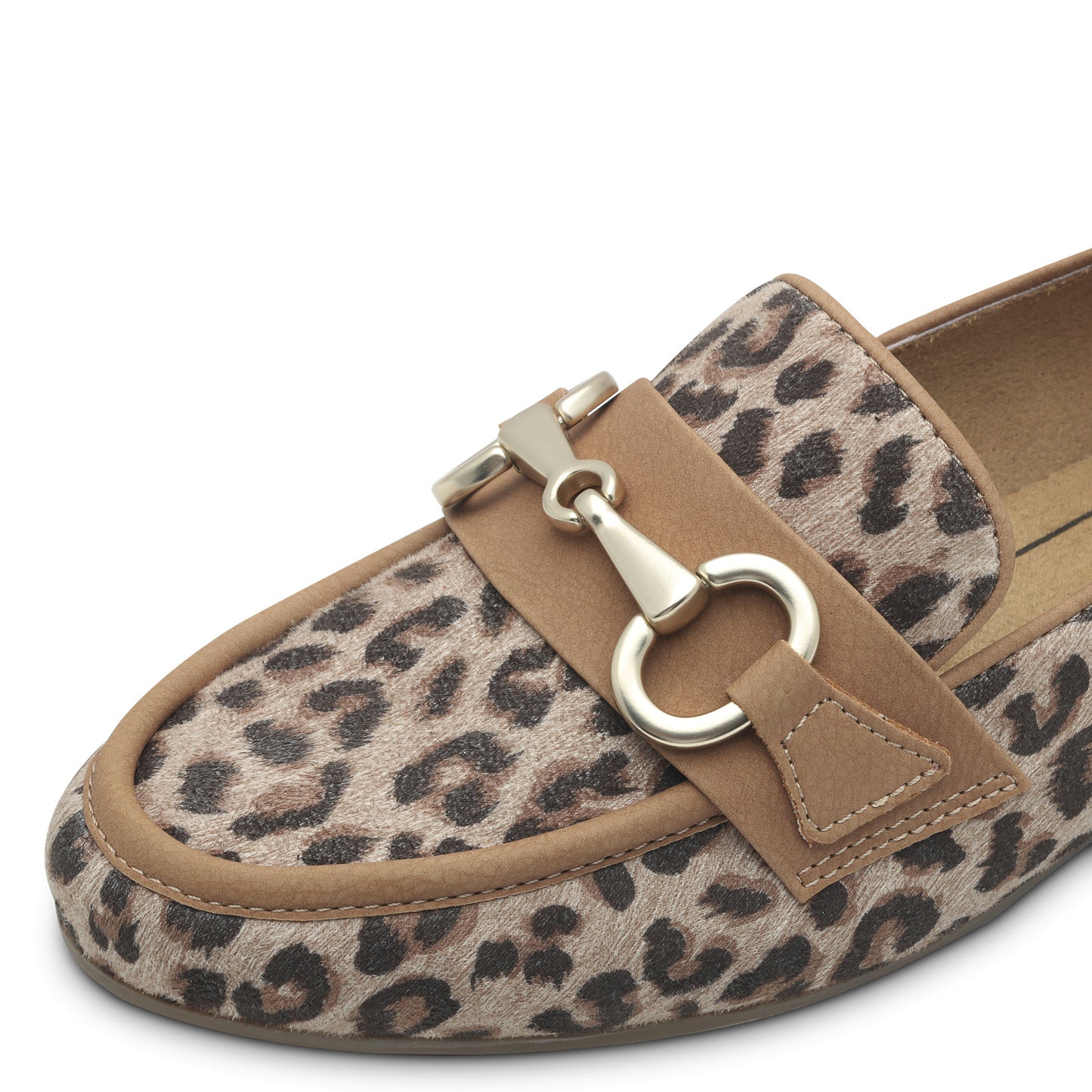 Jana Shoe 24265-44 Wide fitting loafer shoe LEOPARD