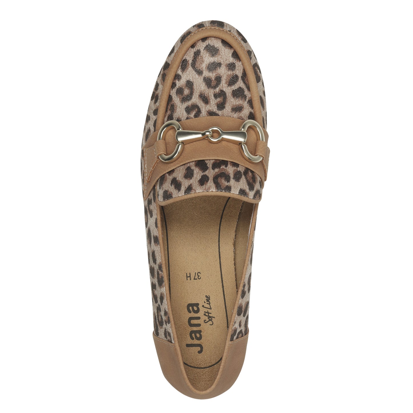Jana Shoe 24265-44 Wide fitting loafer shoe LEOPARD