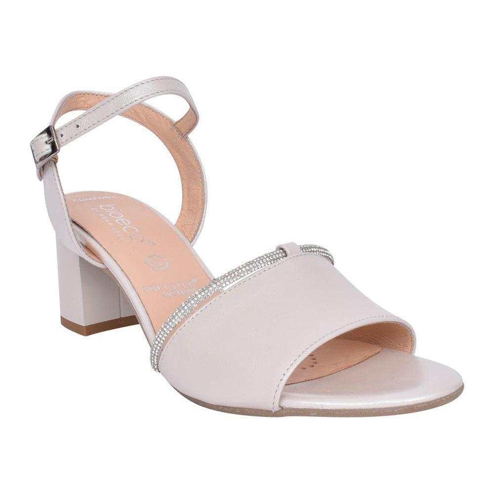 Bioeco 4040 PEARL Wide Fitting Block Heel Dress Sandal 4040-2380-1661
