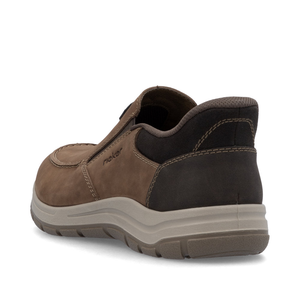 Casual Step-in Extra wide Shoe BROWN 03655-24