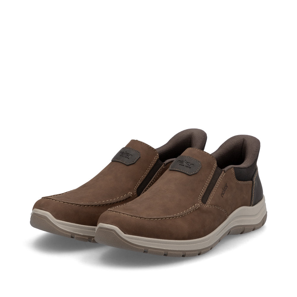 Casual Step-in Extra wide Shoe BROWN 03655-24