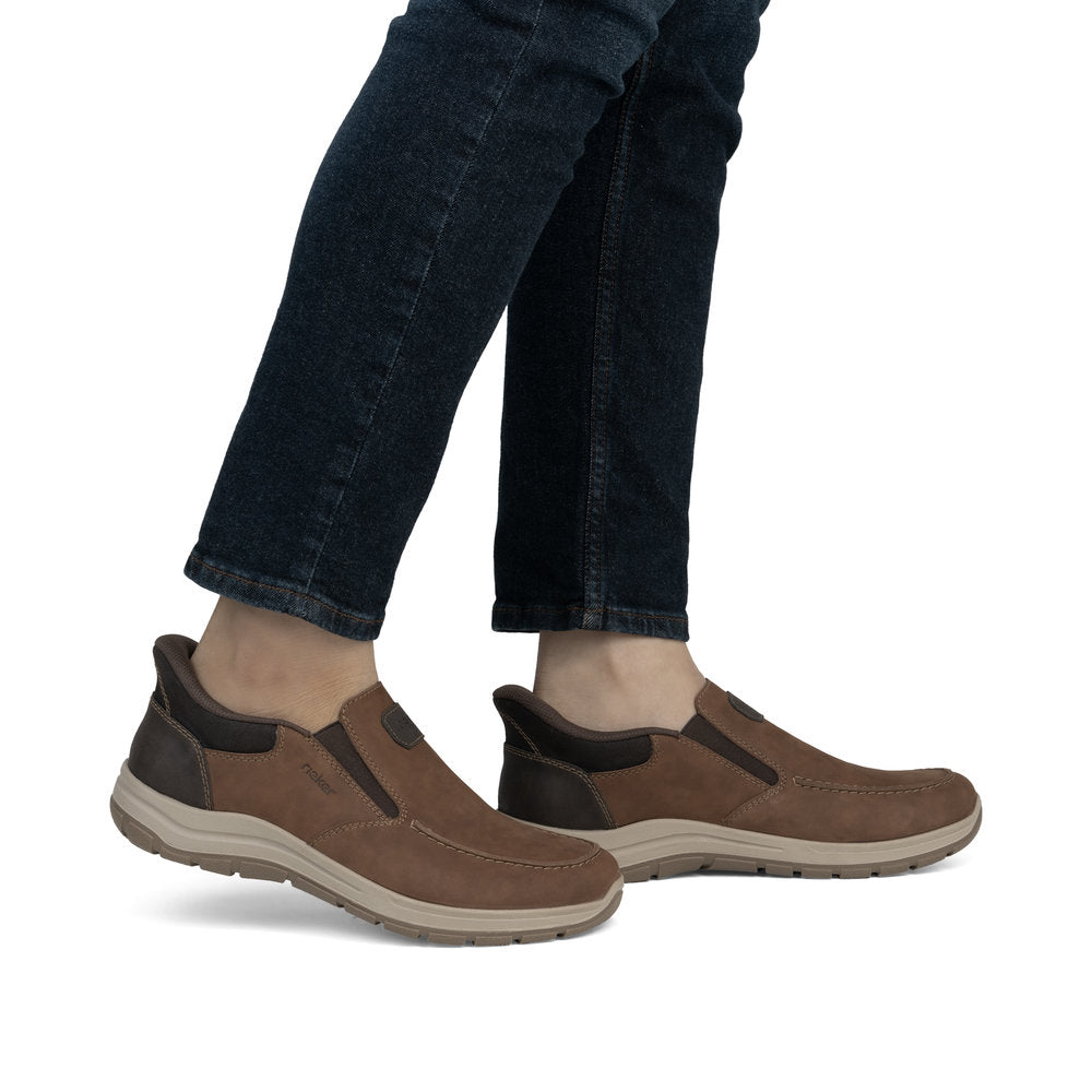 Casual Step-in Extra wide Shoe BROWN 03655-24