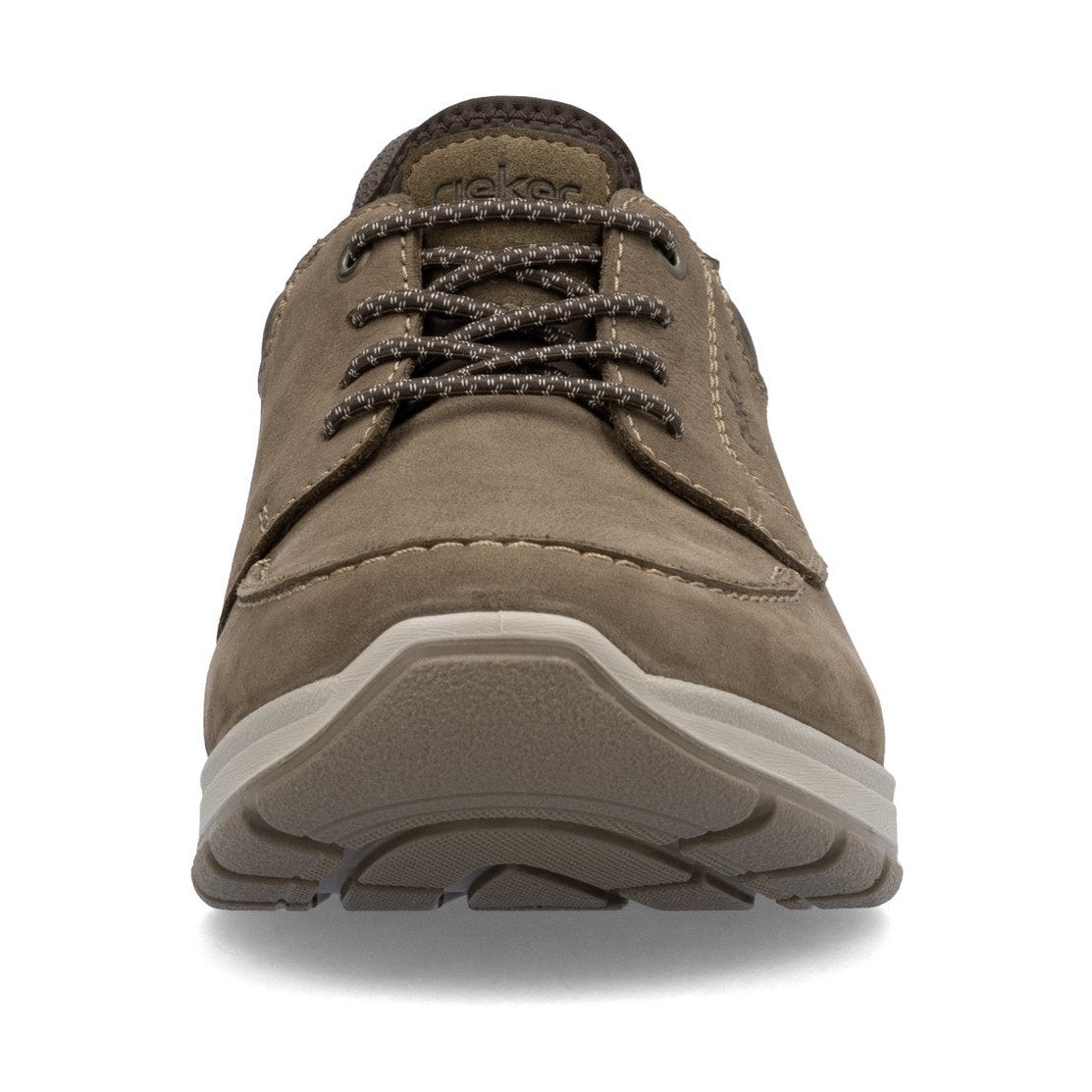 Rieker Ready2Go Men Shoe 03656-24 BROWN Extra wide slip-on with Elasticated Lace