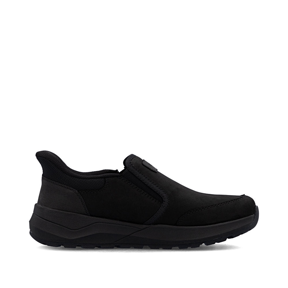 Rieker Men's Casual Shoe Extra Wide Step-in 06052-00 BLACK