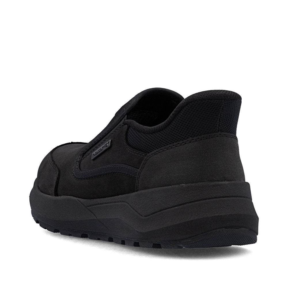 Rieker Men's Casual Shoe Extra Wide Step-in 06052-00 BLACK