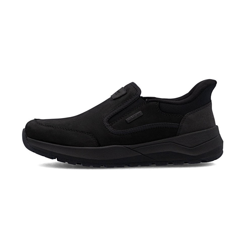 Rieker Men's Casual Shoe Extra Wide Step-in 06052-00 BLACK