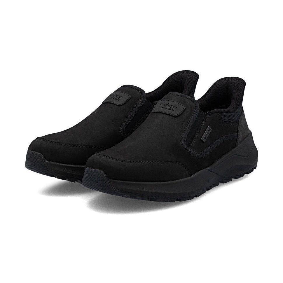 Rieker Men's Casual Shoe Extra Wide Step-in 06052-00 BLACK