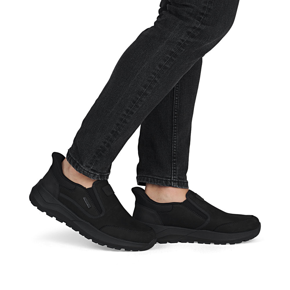 Rieker Men's Casual Shoe Extra Wide Step-in 06052-00 BLACK