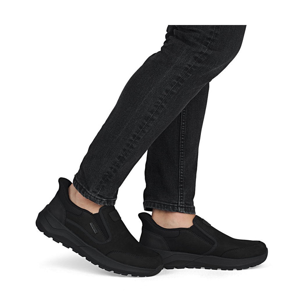 Rieker Men's Casual Shoe Extra Wide Step-in 06052-00 BLACK
