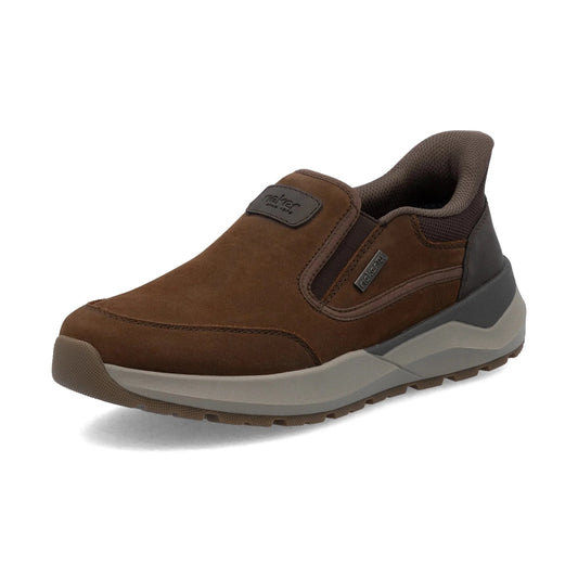 Rieker 06052 BROWN Ready To Go Hands Free Slip On Shoe 06052-22