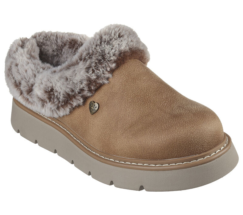 Skecher Slipper 114762csnt CHESTNUT BOBS Keepsakes Lite - Cozy Blend