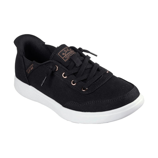 Skechers Slip Ins 114815 BLACK Bobs Slip On Shoe 114815BLK