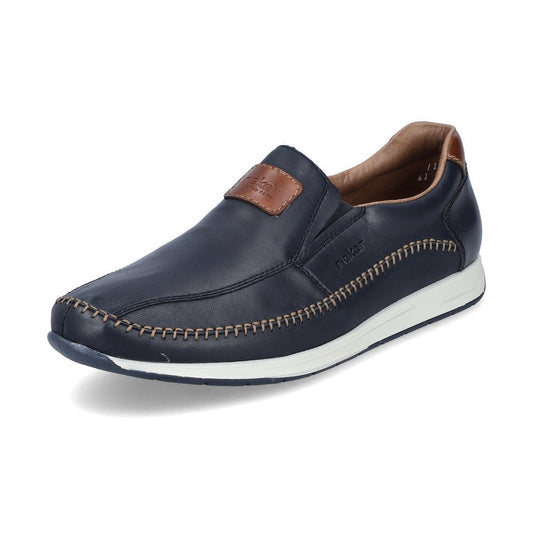 Rieker Men's Casual slip on shoe 11962-14 NAVY