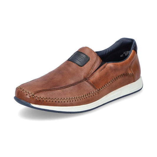 Rieker Men's Casual slip on shoe 11962-25 TOBACCO