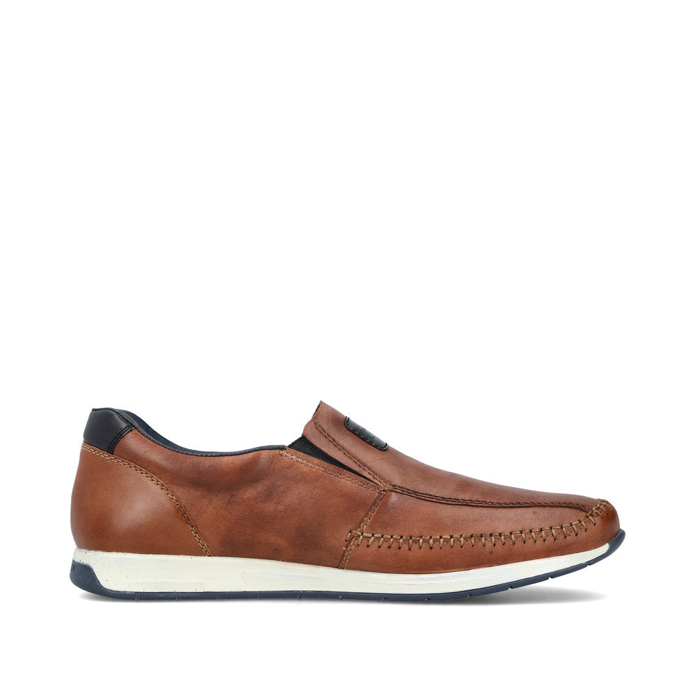 Rieker Men's Casual slip on shoe 11962-25 TOBACCO