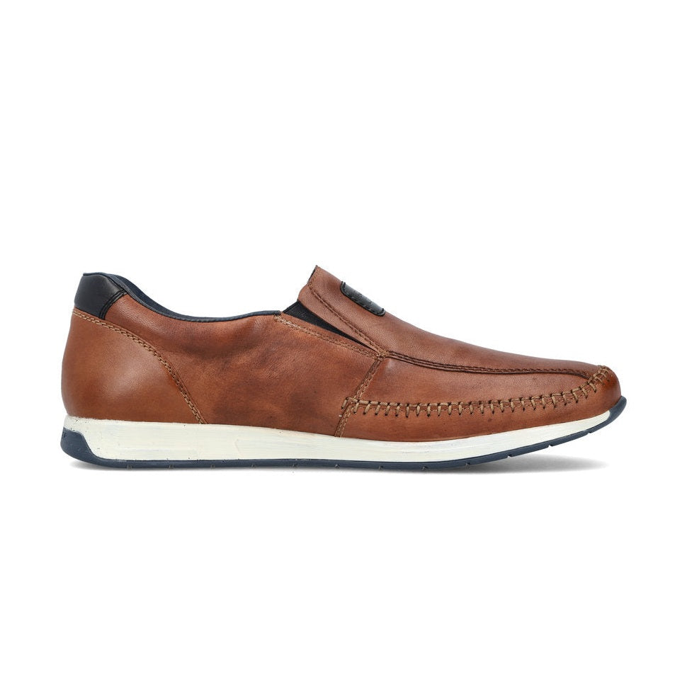 Rieker Men's Casual slip on shoe 11962-25 TOBACCO