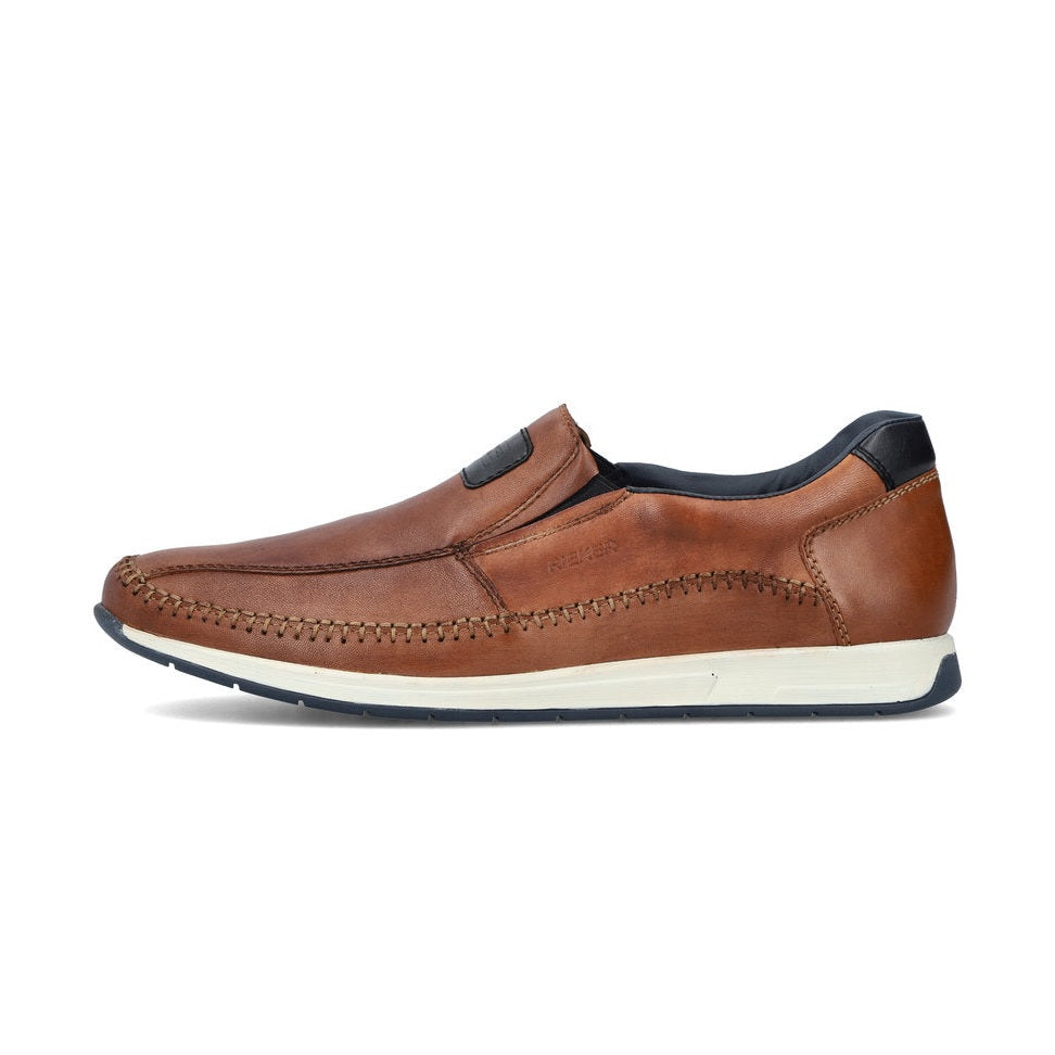 Rieker Men's Casual slip on shoe 11962-25 TOBACCO