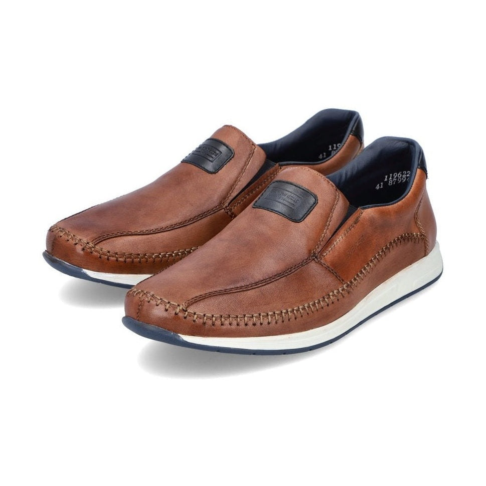 Rieker Men's Casual slip on shoe 11962-25 TOBACCO