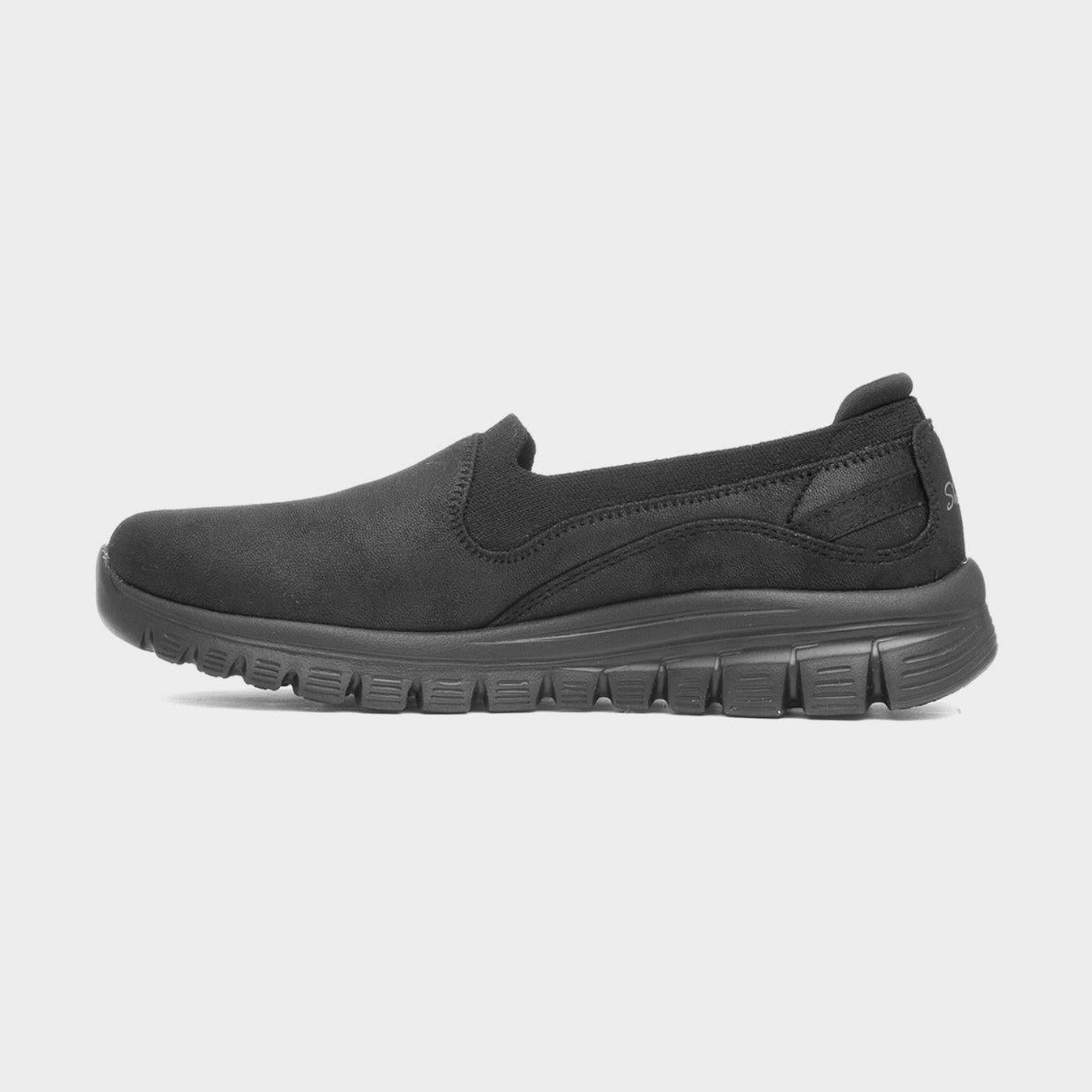 Skechers 100703 BLACK Stretch Fit Slip On Shoe 100703BBK