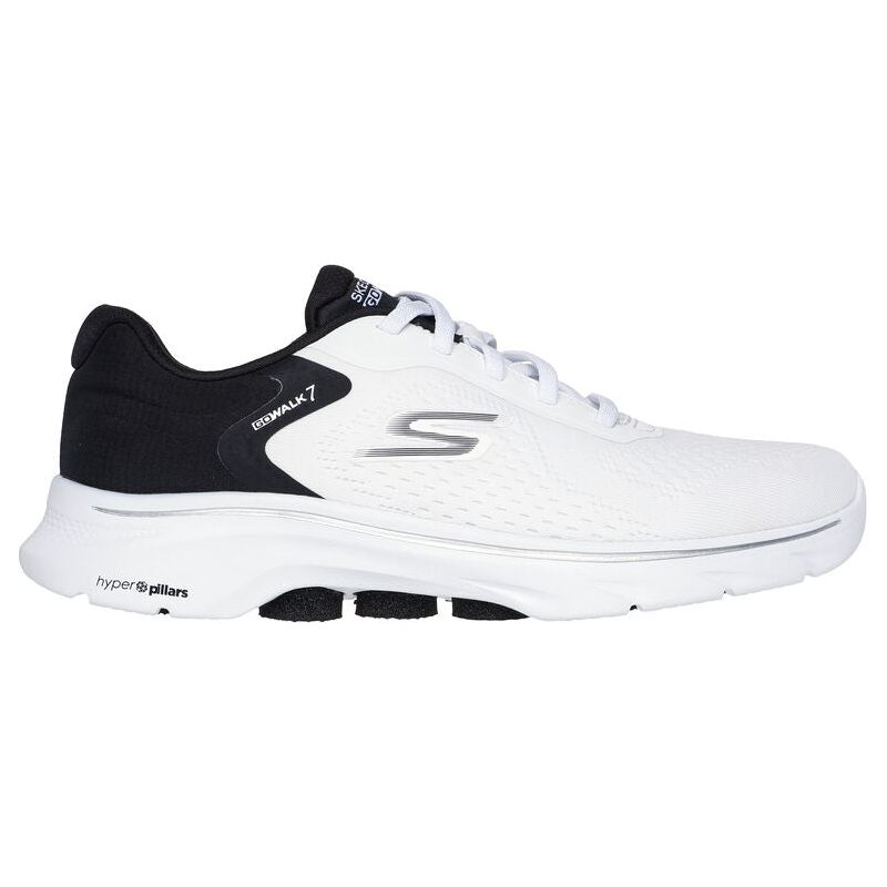 Skechers Trainer 125215 wbk WHITE BLUE GO WALK 7™ - Cosmic Waves