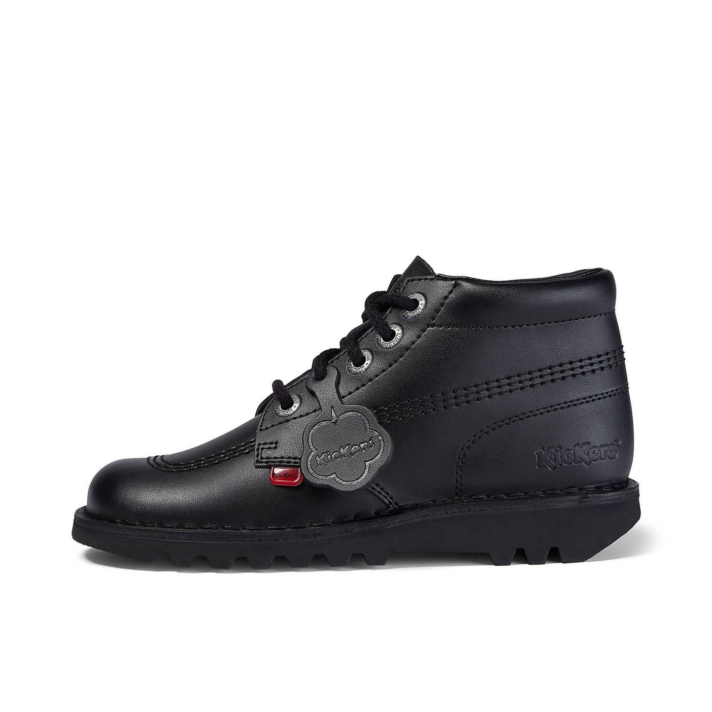 Kickers Kick Hi Womens Black Leather Boots
