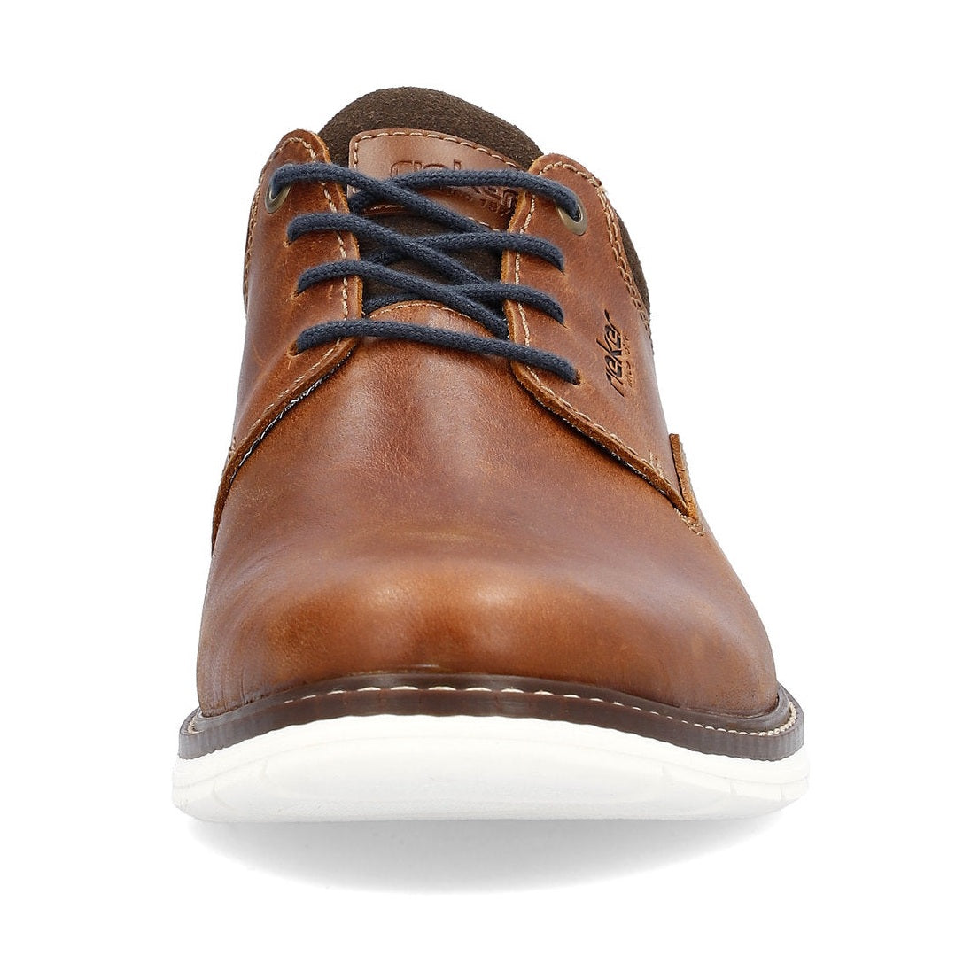 Rieker 14405 BROWN Leather Lace Up Shoes 14405-24