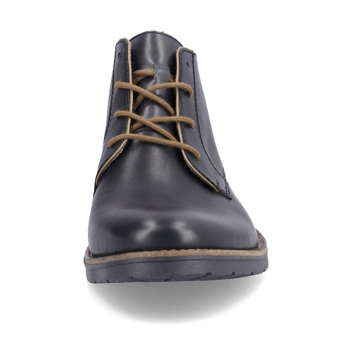 Rieker Men's Lace-up ankle boot Boot in leather 14605-14 NAVY