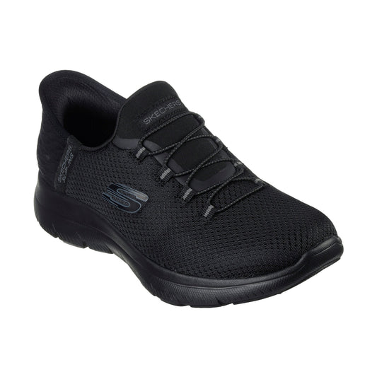 Skechers Slip-ins Trainer Shoe 150123 BBK BLACK Summits-Diamond Dream