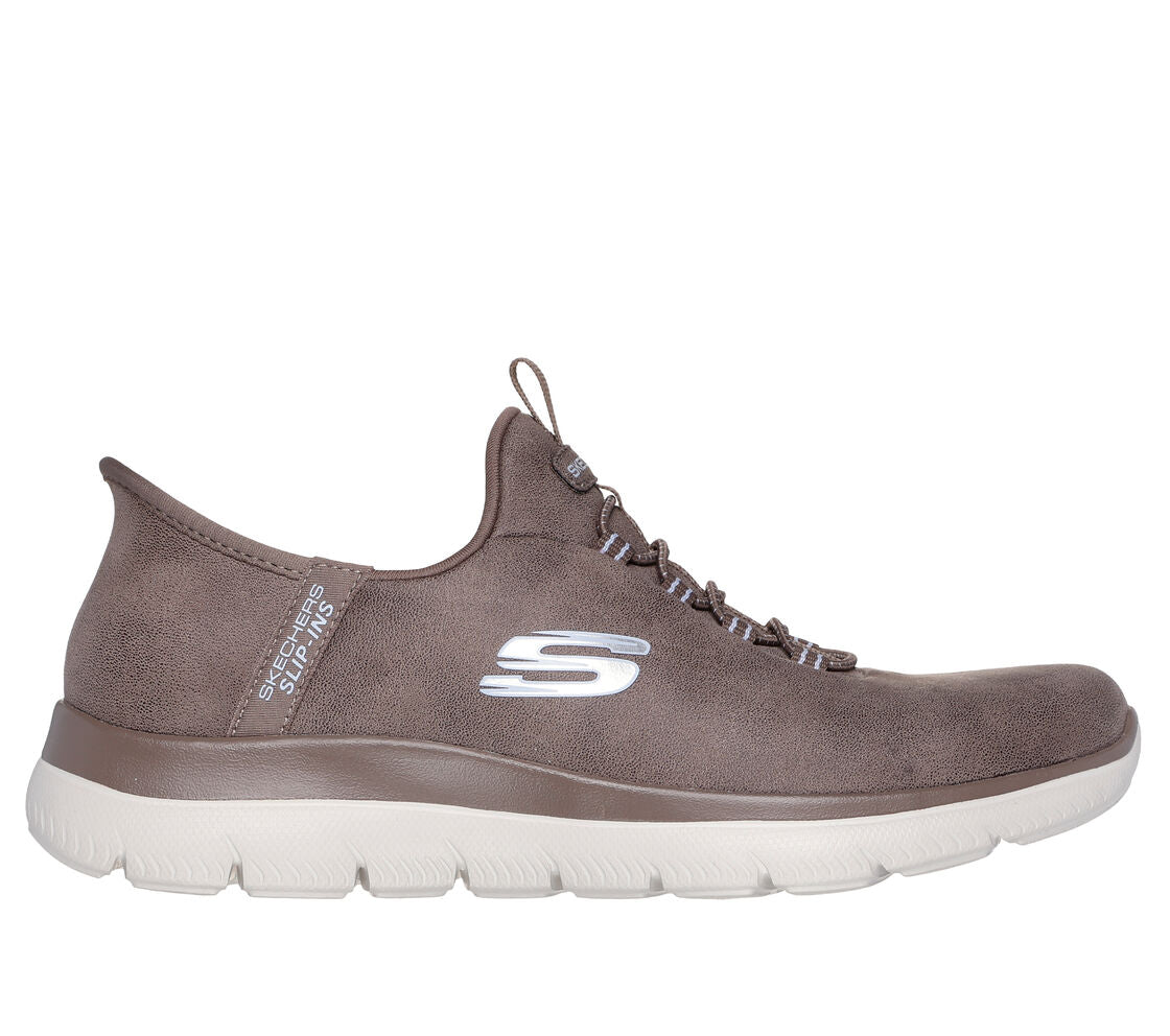 Skechers Slip Ins 150254 brown slip on shoe
