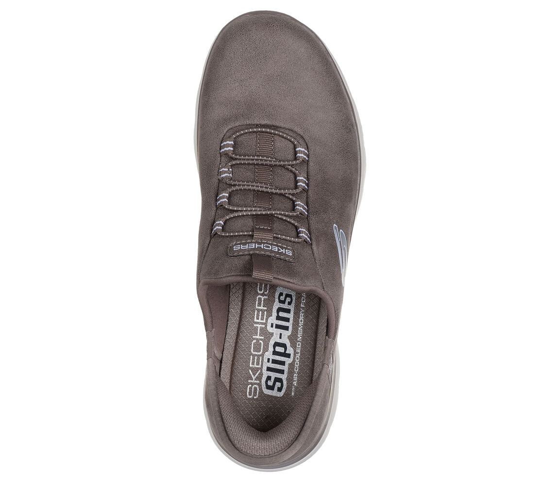 Skechers Slip Ins 150254 brown slip on shoe