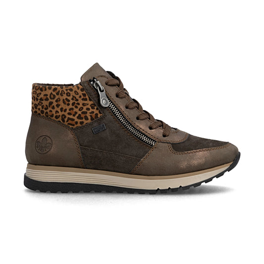 Rieker 49040 BROWN Trainer Style Ankle Boot 49040-24