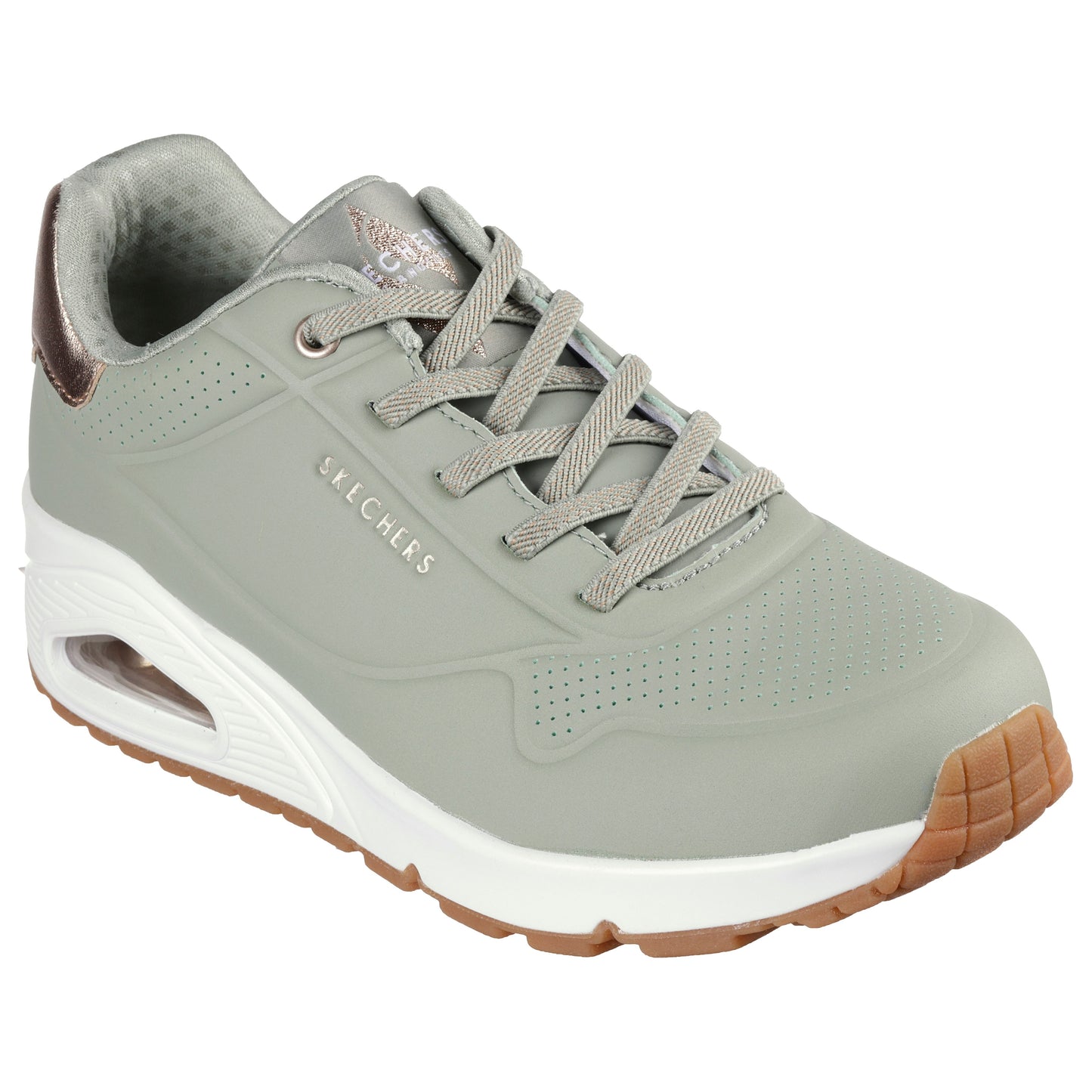 Skechers UNO Trainer 155196 SAGE Street™ Uno - Shimmer Away.