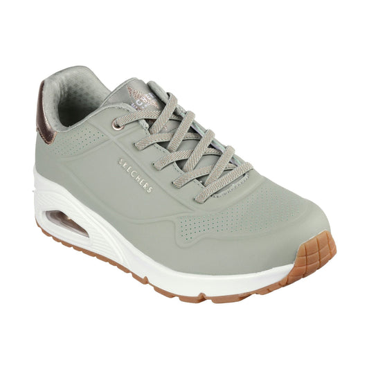 Skechers UNO Trainer 155196 SAGE Street™ Uno - Shimmer Away.
