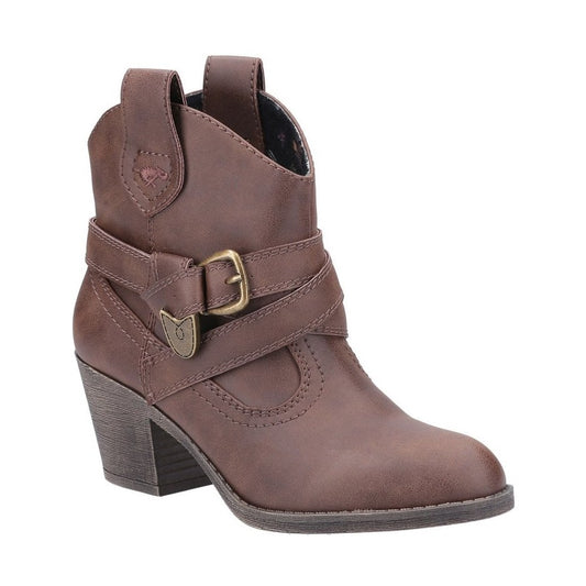 Rocket Dog Satire Cowgirl / Western Boot BROWN