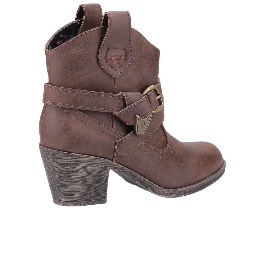 Rocket Dog Satire Cowgirl / Western Boot BROWN