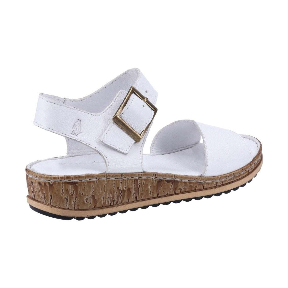 Hush Puppies Ellie WHITE Leather Sandal