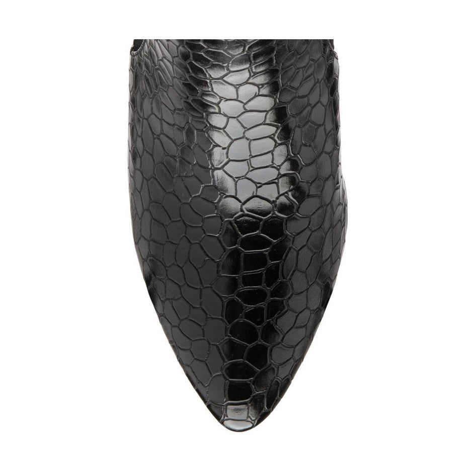 Lotus Kristina BLACK CROC Ankle Boot /Trouser shoe uls229