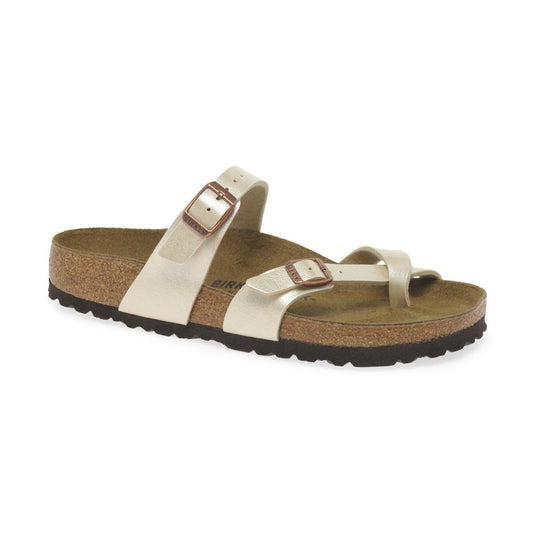 Birkenstock Mayari Bf GRACEFUL PEARL WHITE Toe Post Sandal