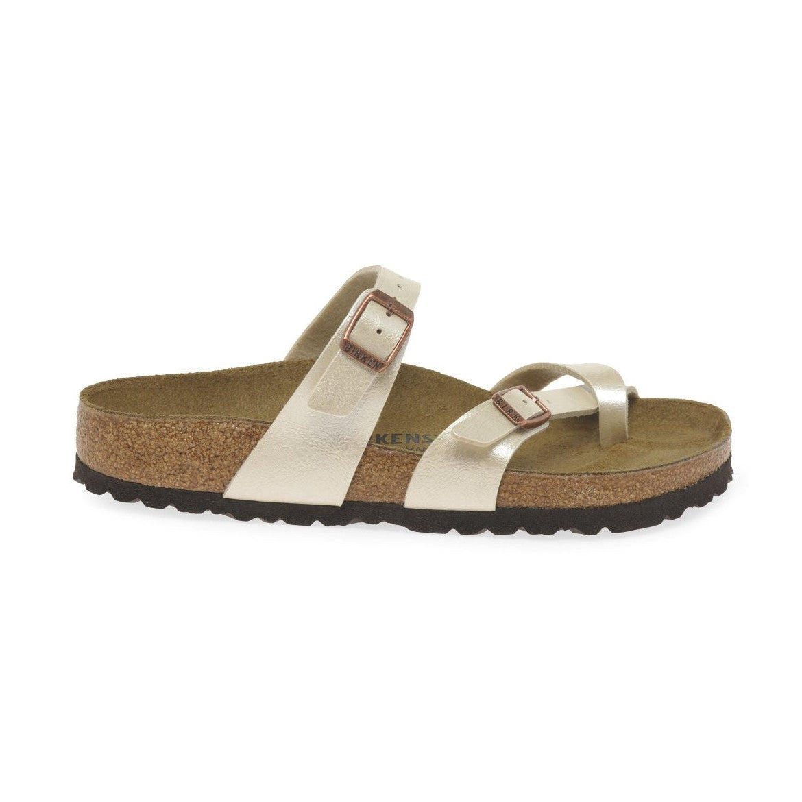 Birkenstock Mayari Bf GRACEFUL PEARL WHITE Toe Post Sandal