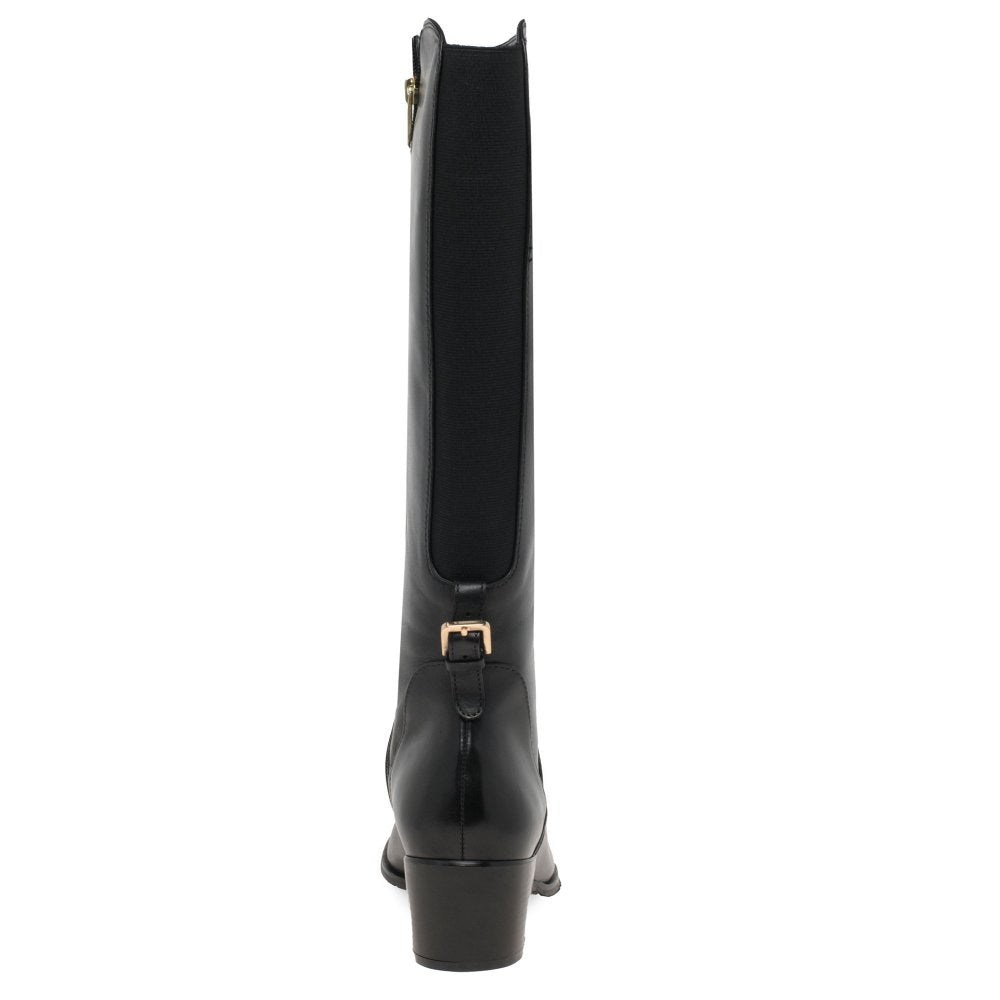 Regardez le ceil Jolene-22 BLACK Soft Leather Long Boot