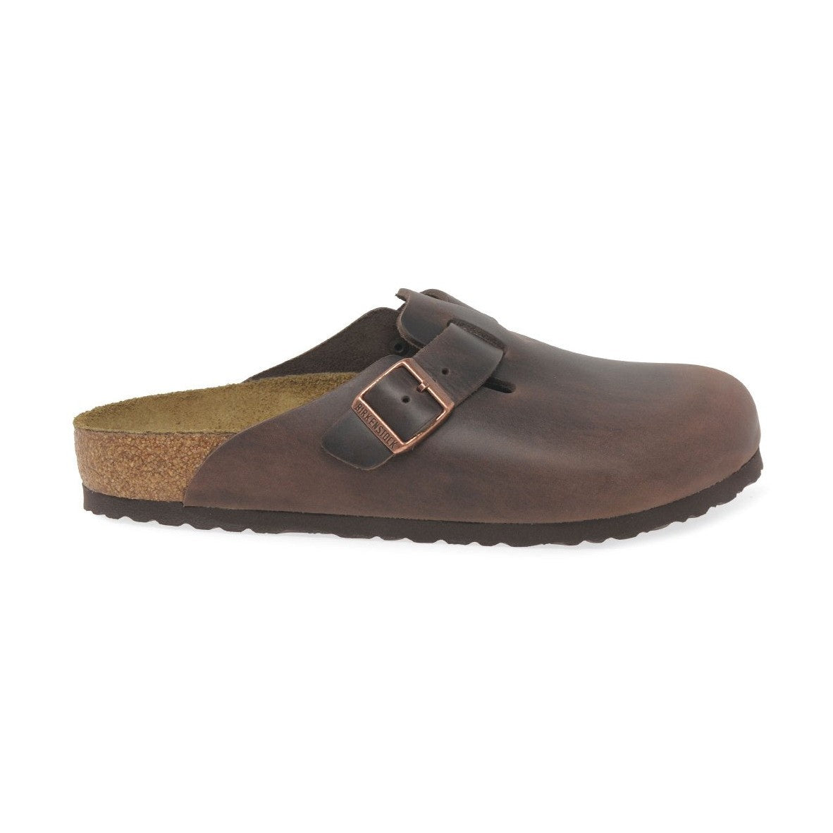 Birkenstock Boston Clog HAVANNA Waxed Leather