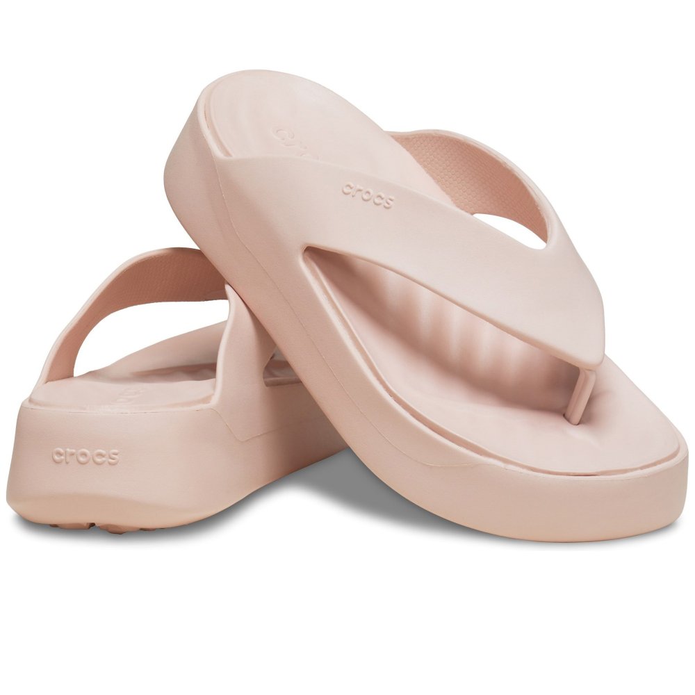 Crocs Getaway Flip LIGHT PINK 209410-6UR