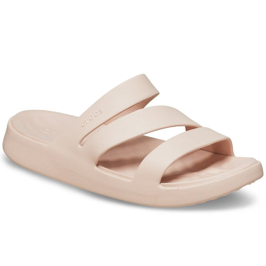 Crocs Getaway Strappy LIGHT PINK Mule Sandal 6UR