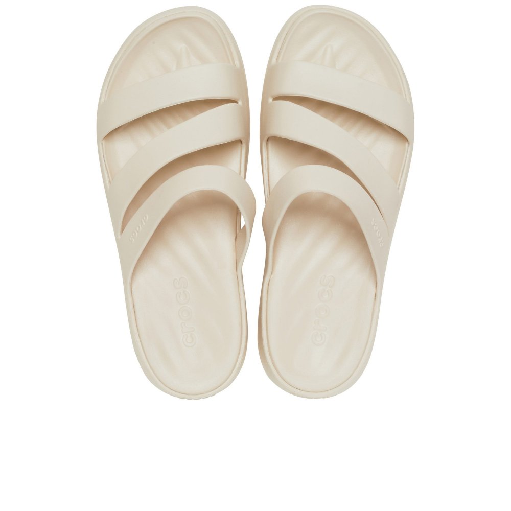 Crocs Getaway Strappy stucco Mule Sandal 209587-160