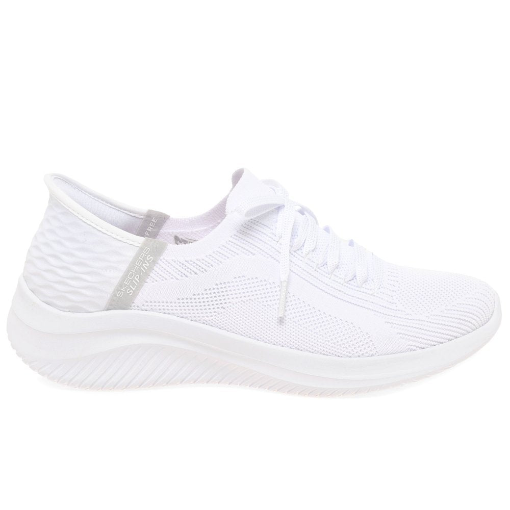 Skechers Slip Ins 149710 WHITE Slip On Trainer 149710WHT