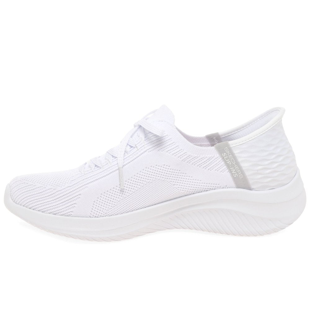 Skechers Slip Ins 149710 WHITE Slip On Trainer 149710WHT